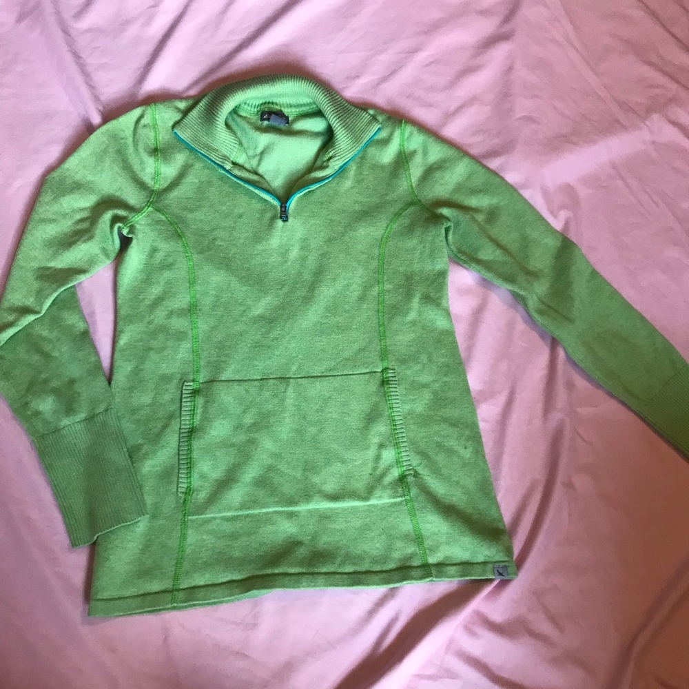 Eddie Bauer green sweater!